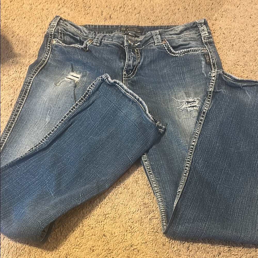 Silver Jeans Blue Boot Cut Denim